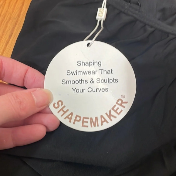 Coco Reef Chroma Wrap-Tie One-Piece Swimsuit Black Women's 14 NWT - Picture 9 of 13